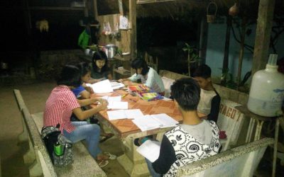 Children Studying Hard – Tachileik, Myanmar